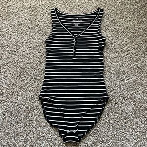 American Eagle Ribbed Body Suit